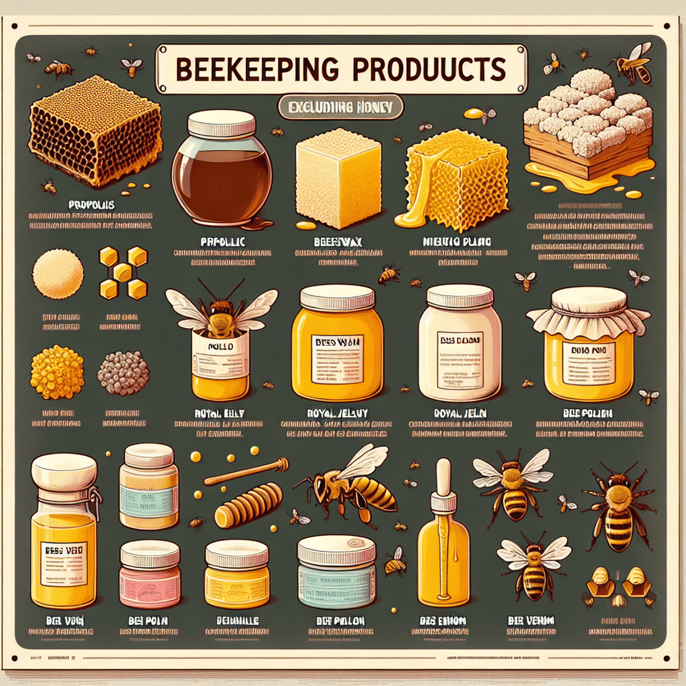 Beyond the Honey: Discovering Other Valuable Products from Your Hive